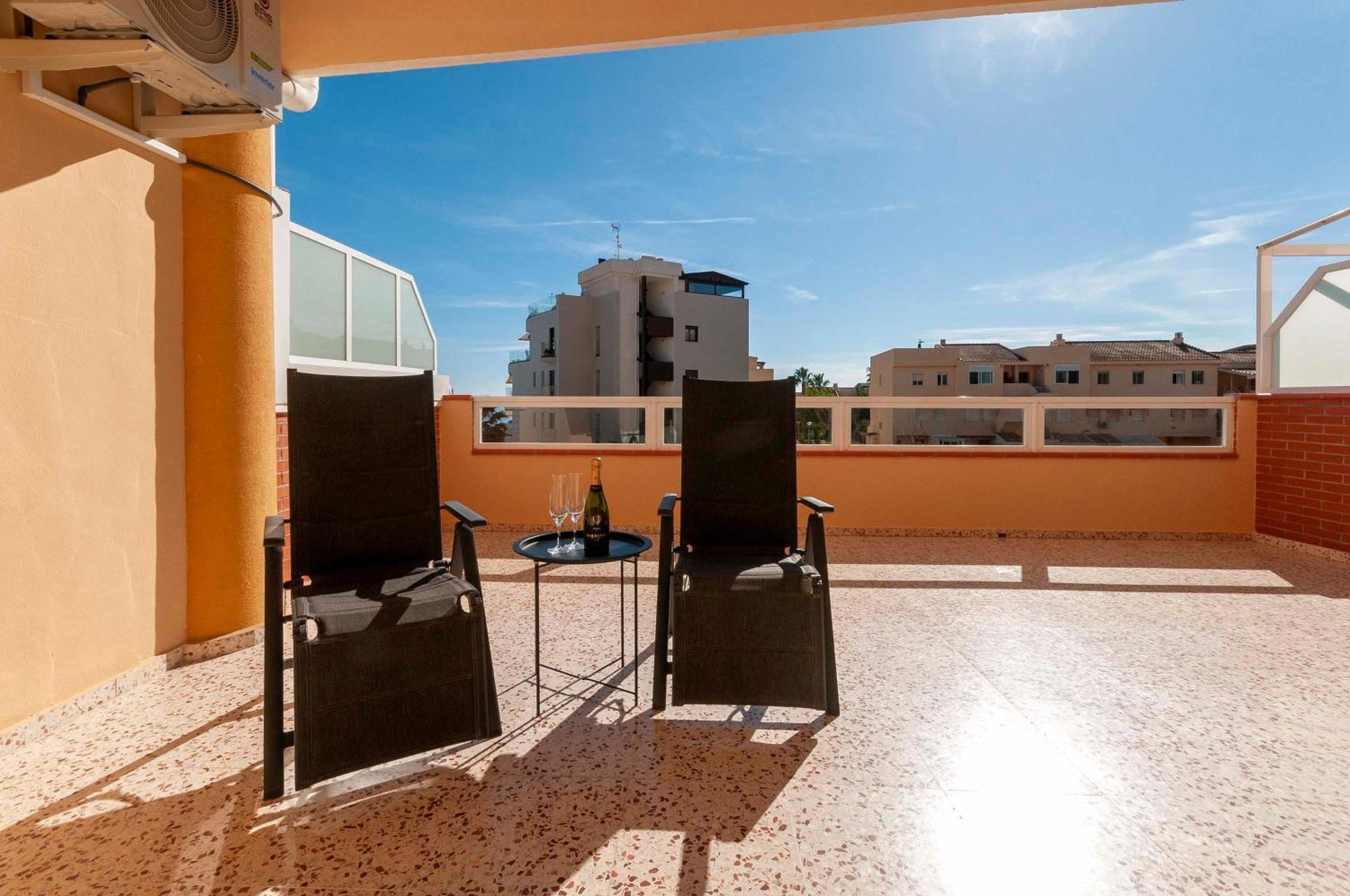 Primera Linea, Gran Terraza, Maravillosas Vistas, Alto Standing La Vila Joiosa Extérieur photo